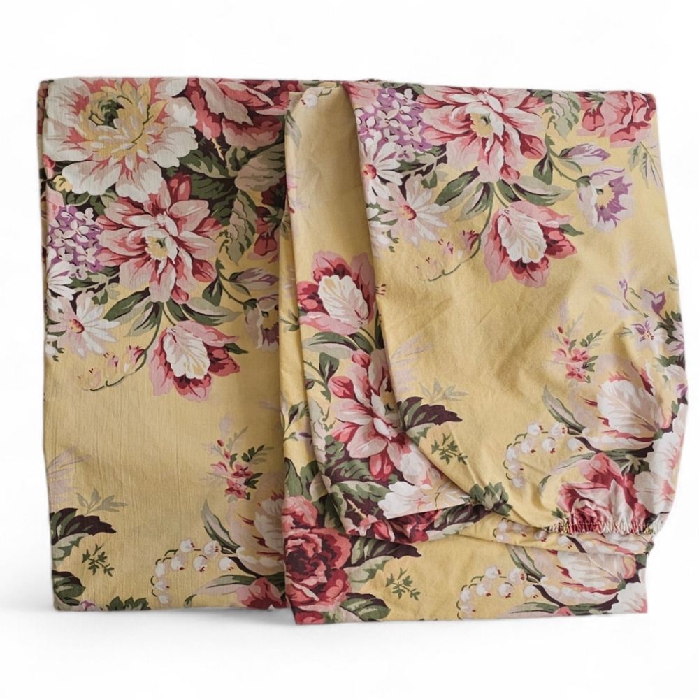 RALPH LAUREN SOPHIE BROOKS BLUE LABEL FULL SIZE SHEETS